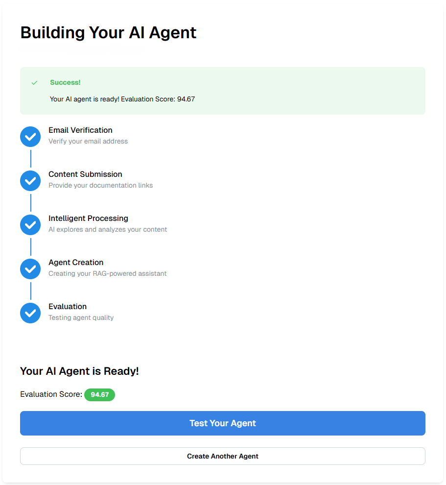 Agent Ready Success